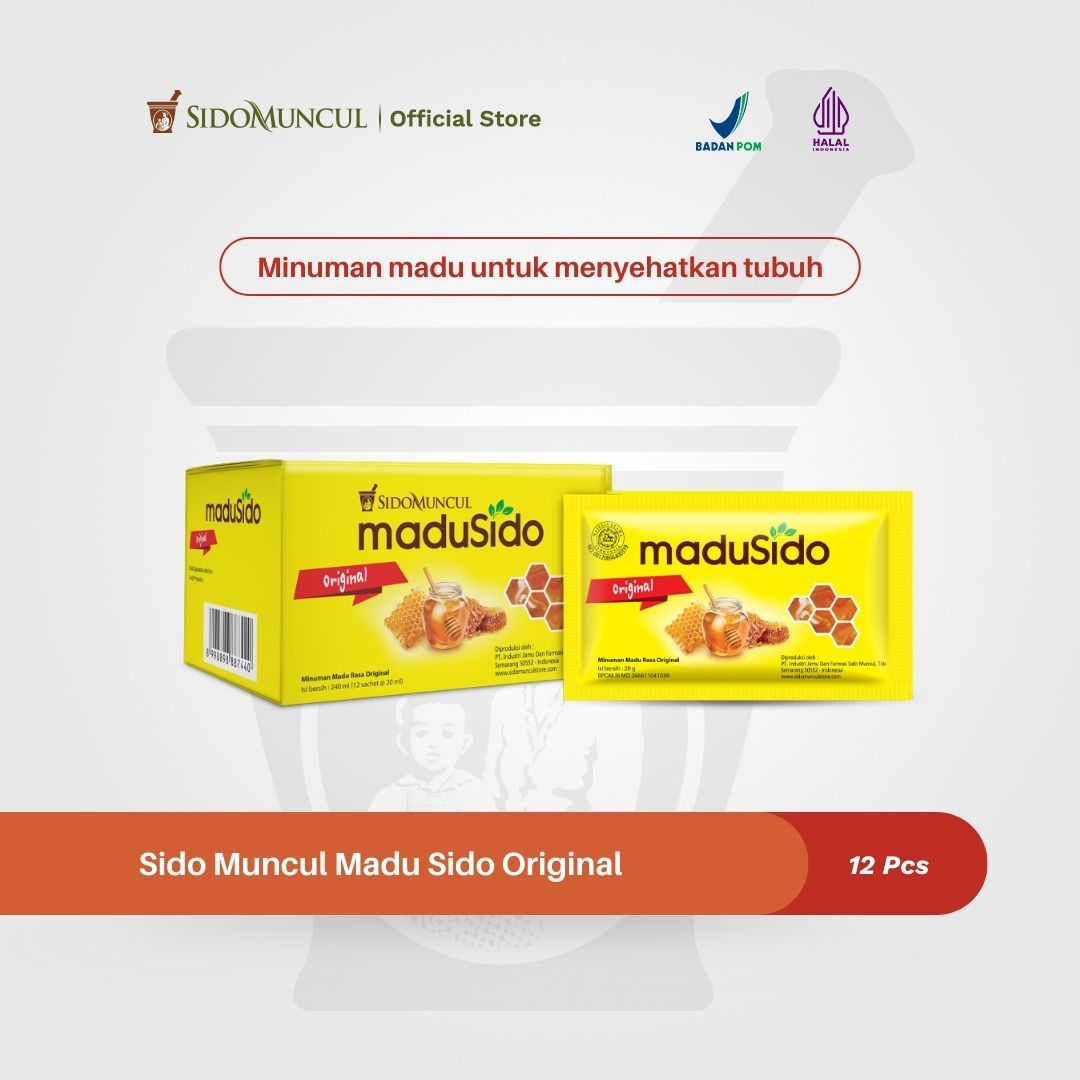 Sido Muncul Madu Sido Original 12's Murni - Menyehatkan Tubuh