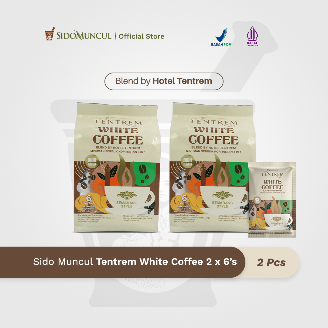 Sido Muncul Tentrem White Coffee 2x6's