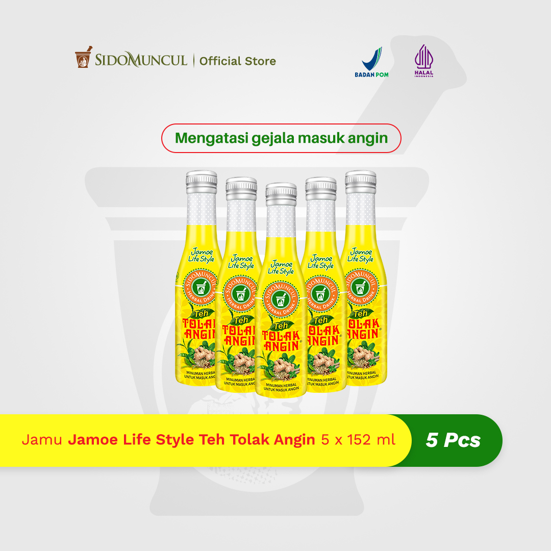 Jamu Jamoe Life Style Teh Tolak Angin Ramuan Herbal Masuk Angin 5x