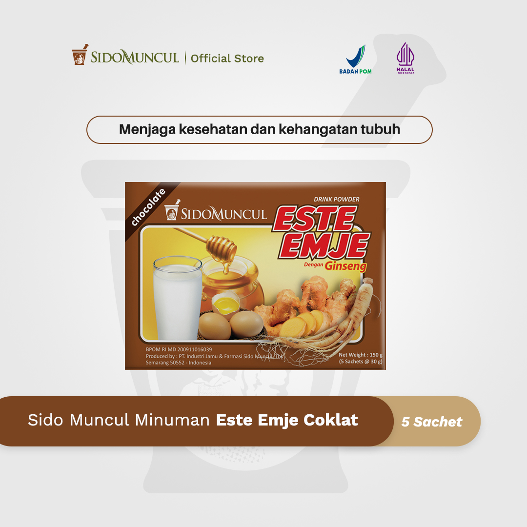 Sido Muncul Minuman Este Emje Kopi 5's - Menghangatkan Tubuh