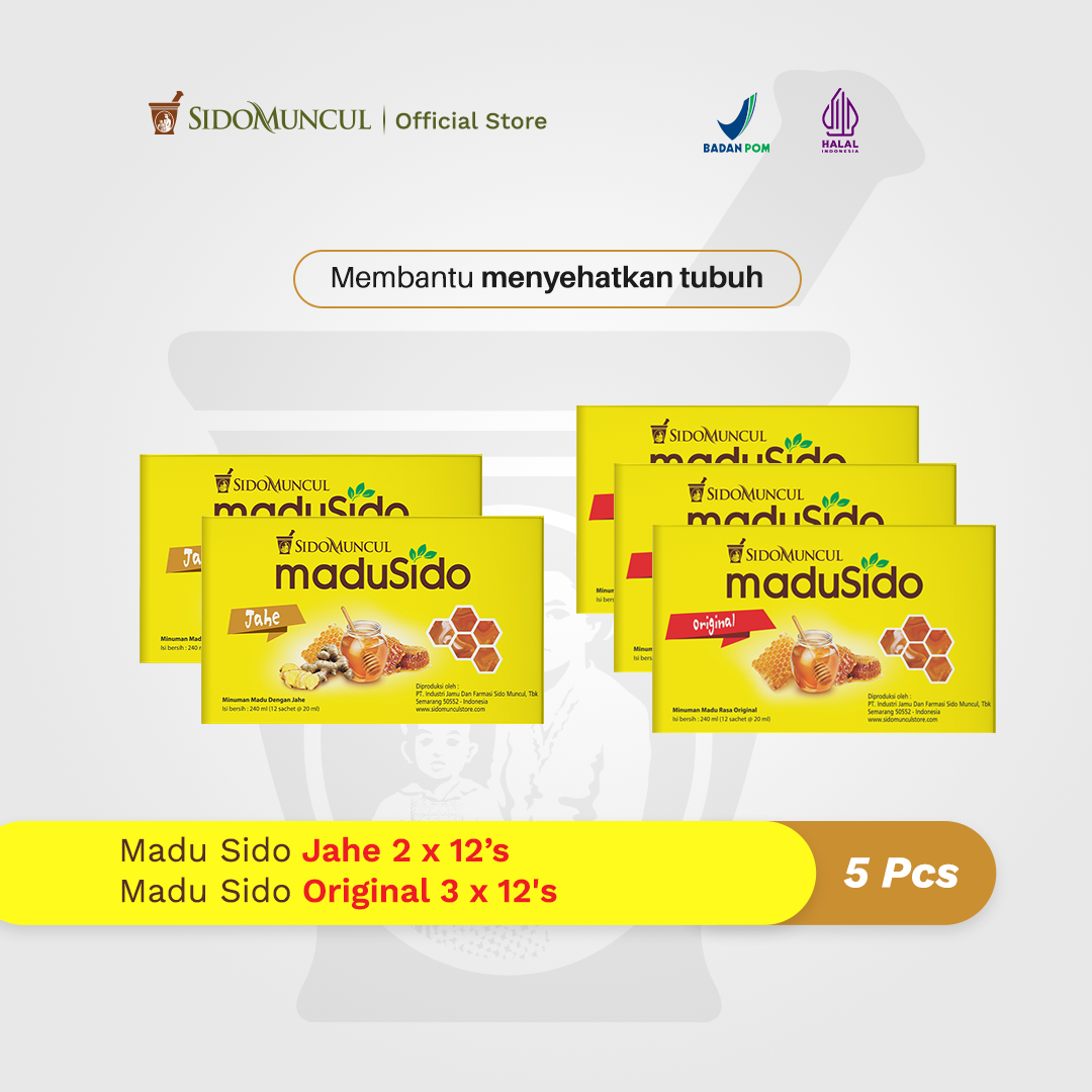 Madu Sido Jahe 2x10's + Original 3x10's