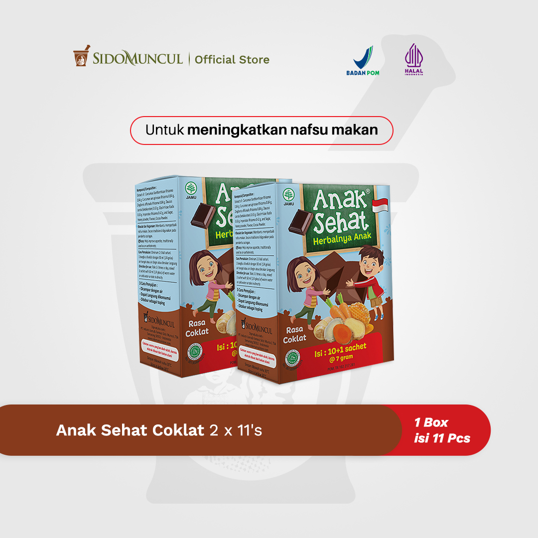 Anak Sehat Cokelat 2x11's - Meningkatkan Nafsu Makan