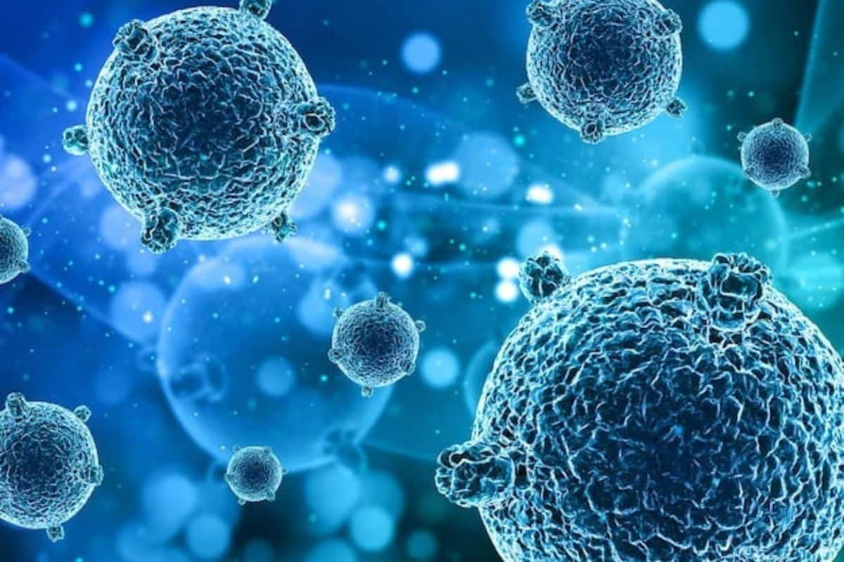 Sel virus berterbangan