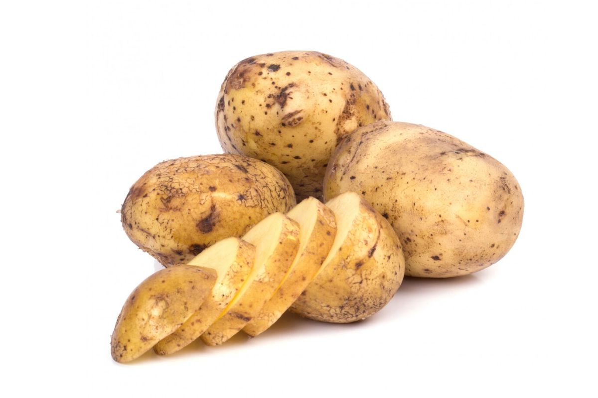 Irisan kentang segar