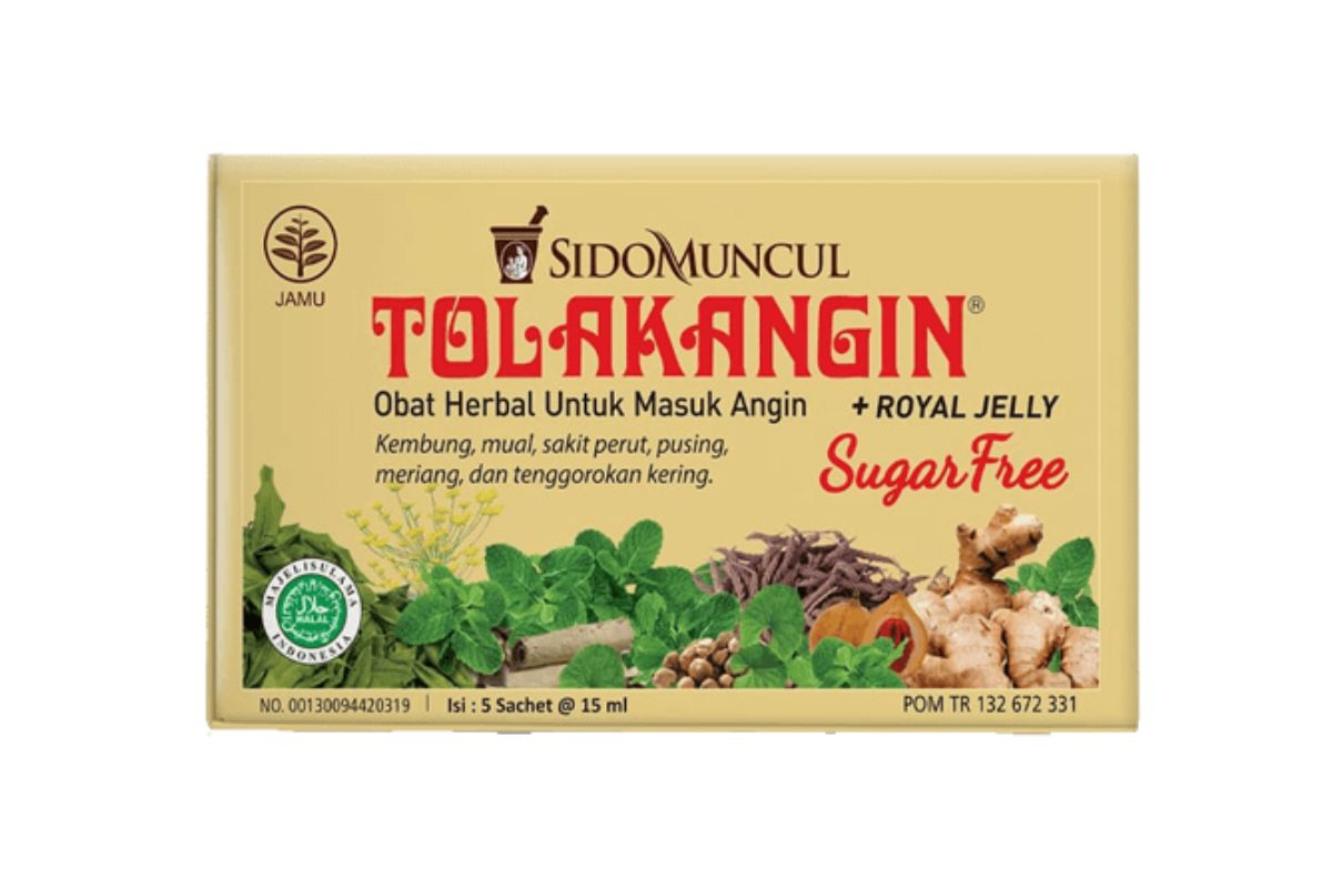 produk Tolak Angin Cair Bebas Gula