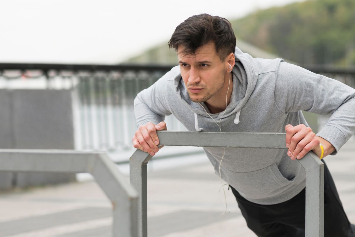 orang yang sedang olahraga