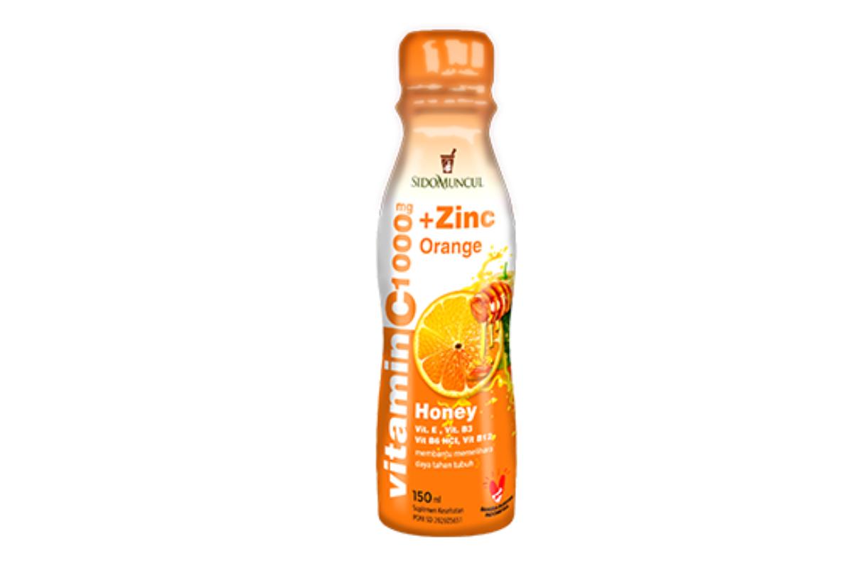 Kemasan minuman multivitamin Sido Muncul Vitamin C1000