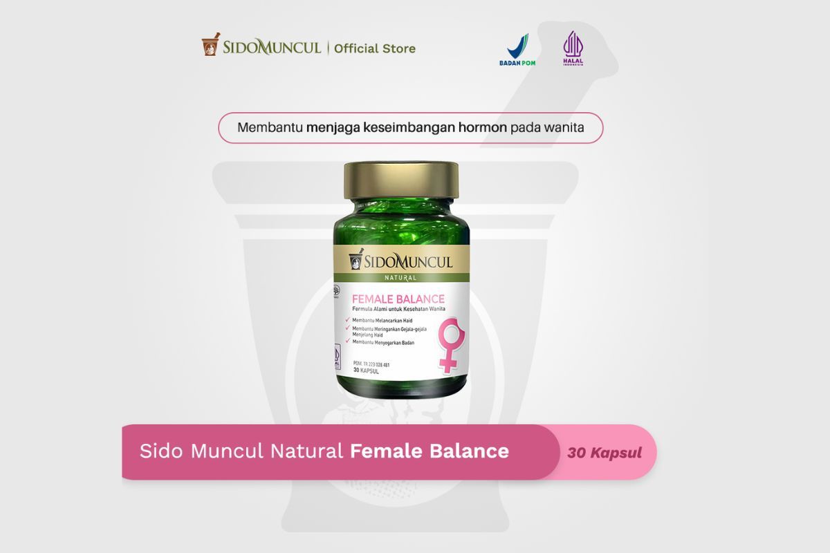 Sido Muncul Natural Female Balance